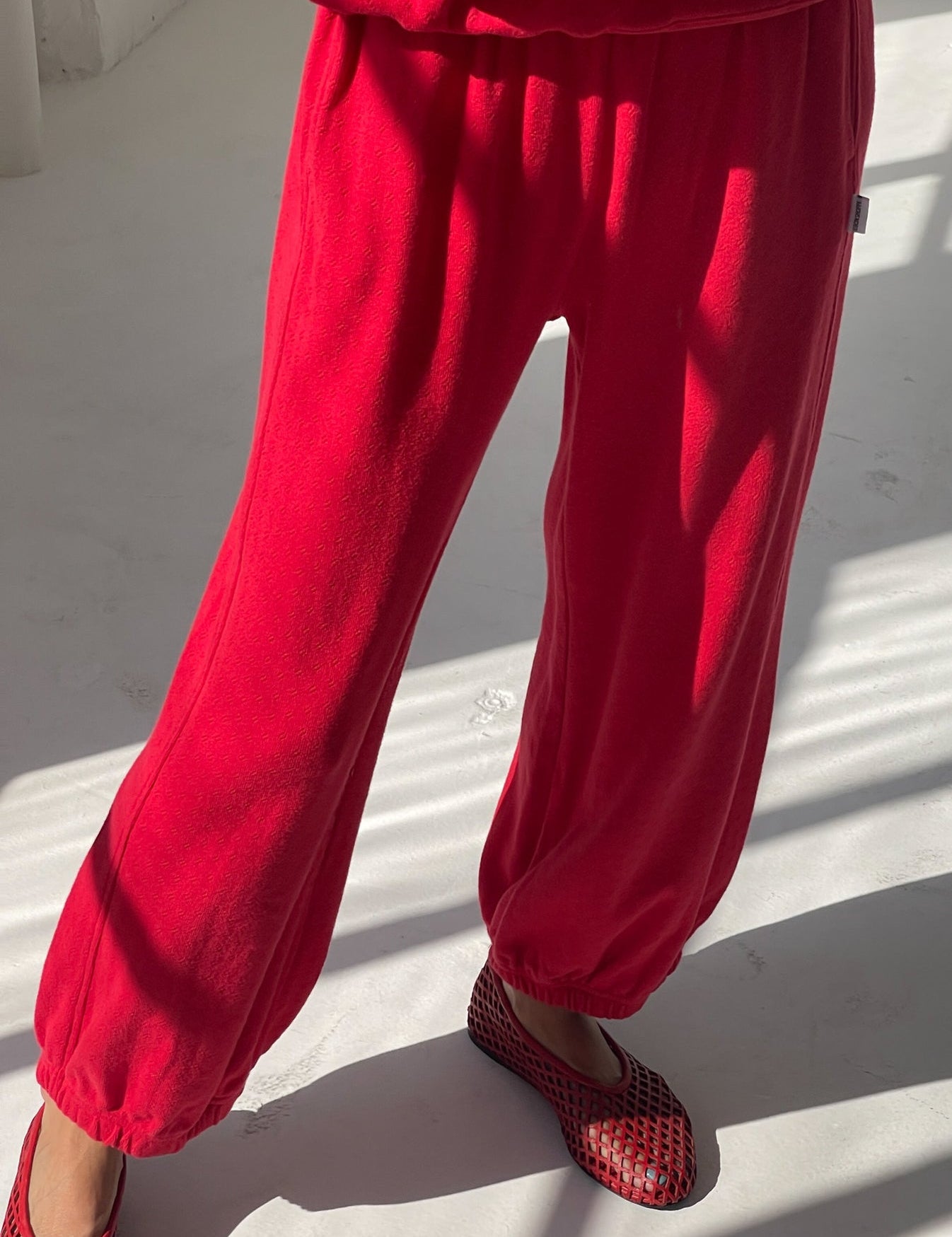 Pointelle Balloon Pants
