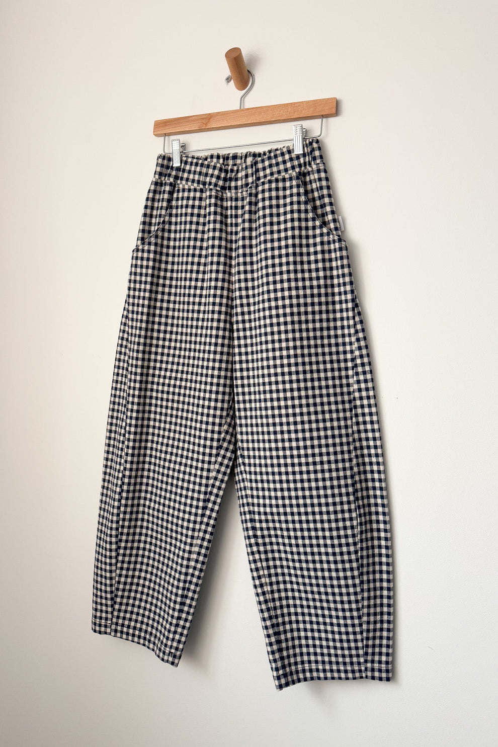 Arc Pants - Navy Gingham