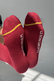 Cardinal Boyfriend Socks