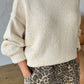 Zoe Cotton Sweater - Naturel