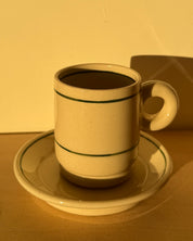 Mini Donut Espresso Mug & Saucer Set