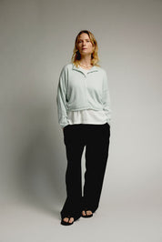 Light Peri Shrunken Cardigan