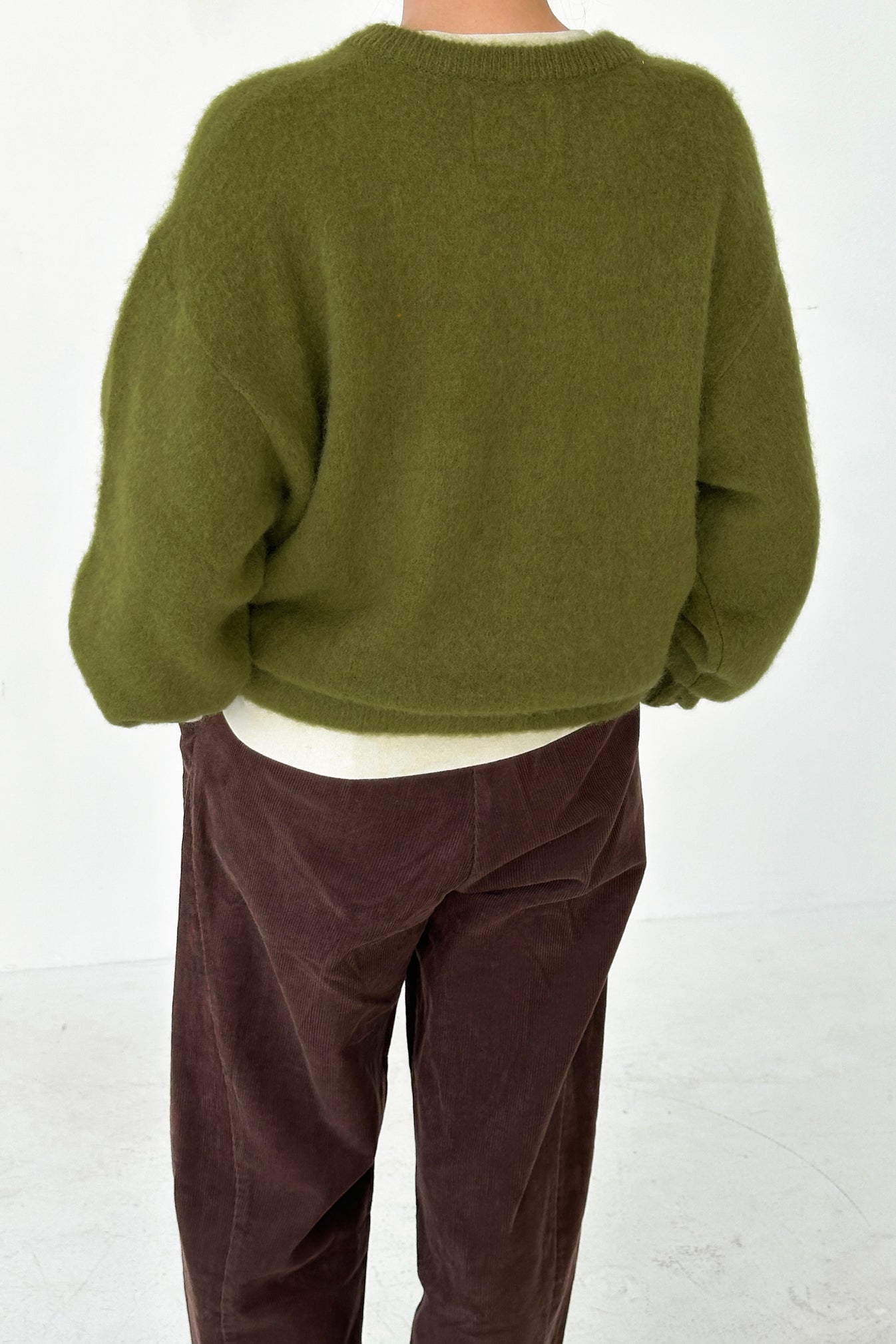 James Mohair Sweater - Leaf
