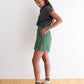 Flared Basketball Shorts - Basil