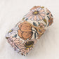 Organic Cotton Swaddle - Retro Flowers