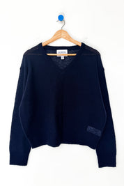 Matthew V-Neck Mohair Sweater