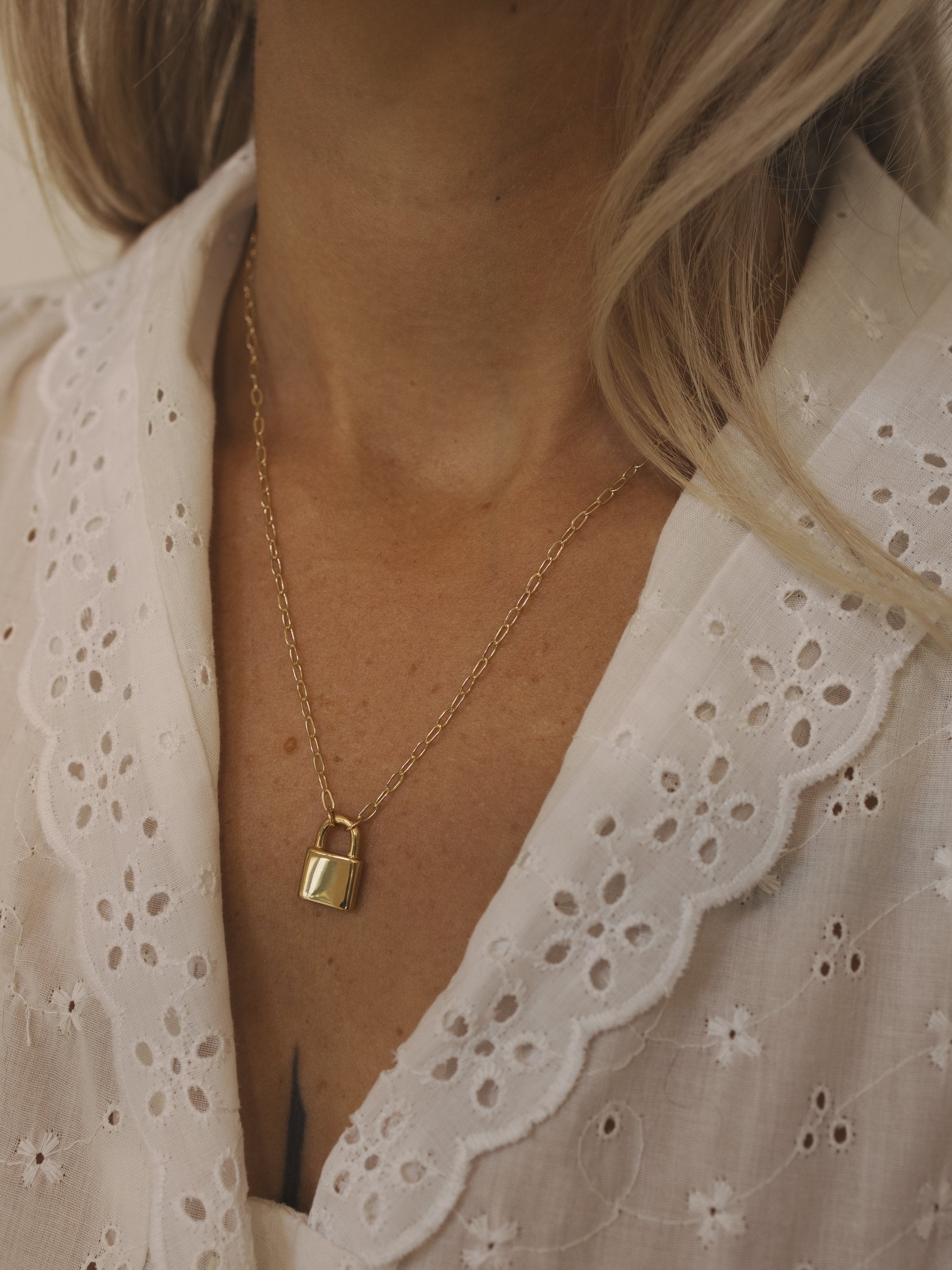 Holmes Padlock - Gold