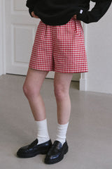 City Shorts - Gingham