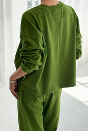 Naturelle Tee - Collard Green