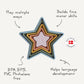 Nesting Stars Toy - Retro