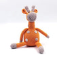 Giraffe Rattle - Soft Orange