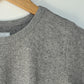 Pointelle Babe Tee - Melange Grey