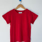Pointelle Babe Tee - Red Apple