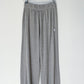 Pointelle Balloon Pants - Melange Grey