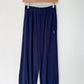 Pointelle Balloon Pants - Navy