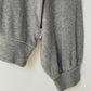 Pointelle Core Sweatshirt - Melange Grey