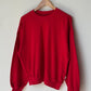 Pointelle Core Sweatshirt - Red Apple