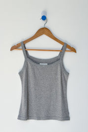 Pointelle Eve Cami - Melange Gray