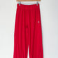 Pointelle Balloon Pants - Red Apple