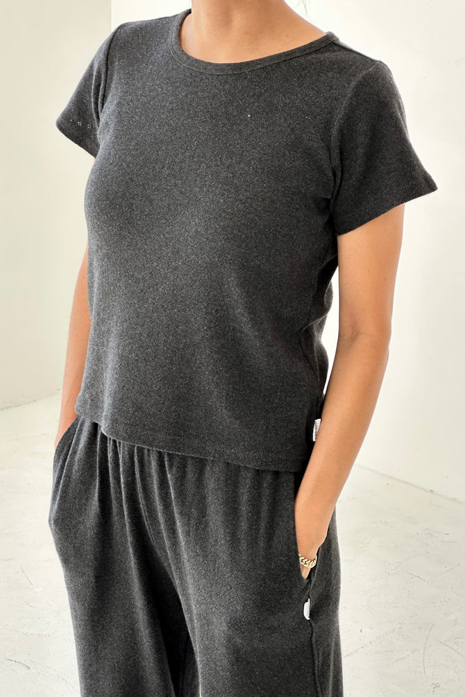 Pointelle Babe Tee
