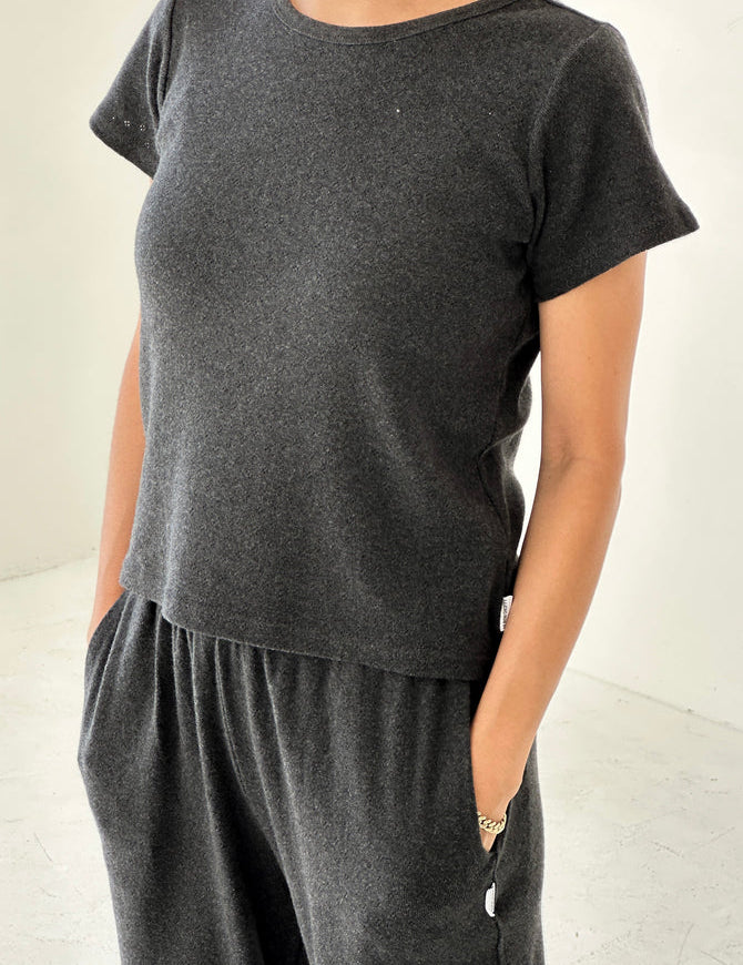 Pointelle Babe Tee