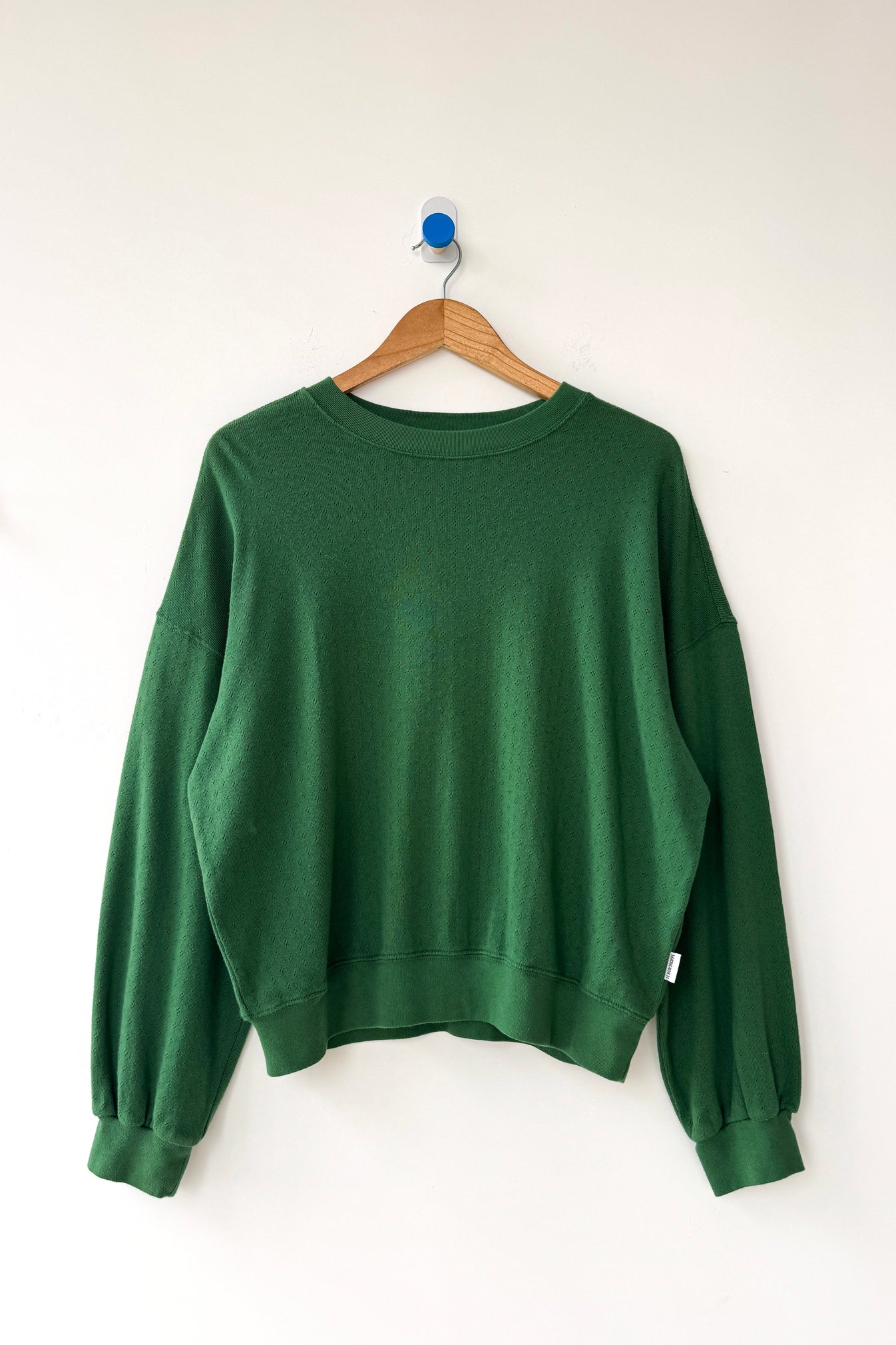 Pointelle Core Sweatshirt