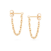 Pony Studs - Gold Vermeil