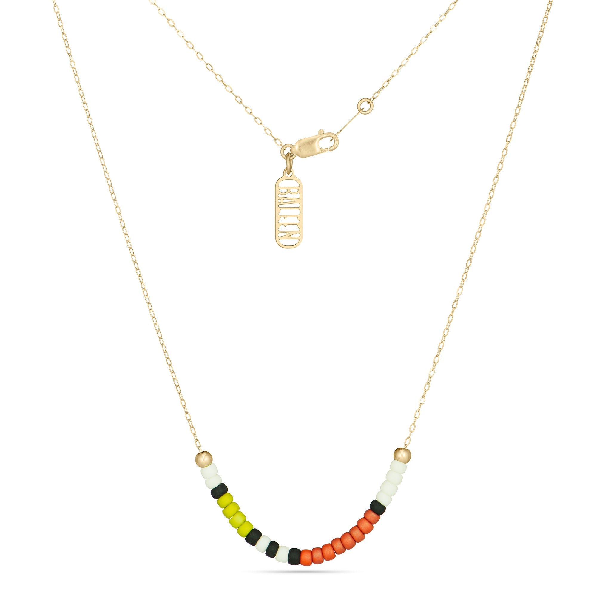 Prisma Necklace - Rose/Lime