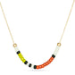 Prisma Necklace - Rose/Lime