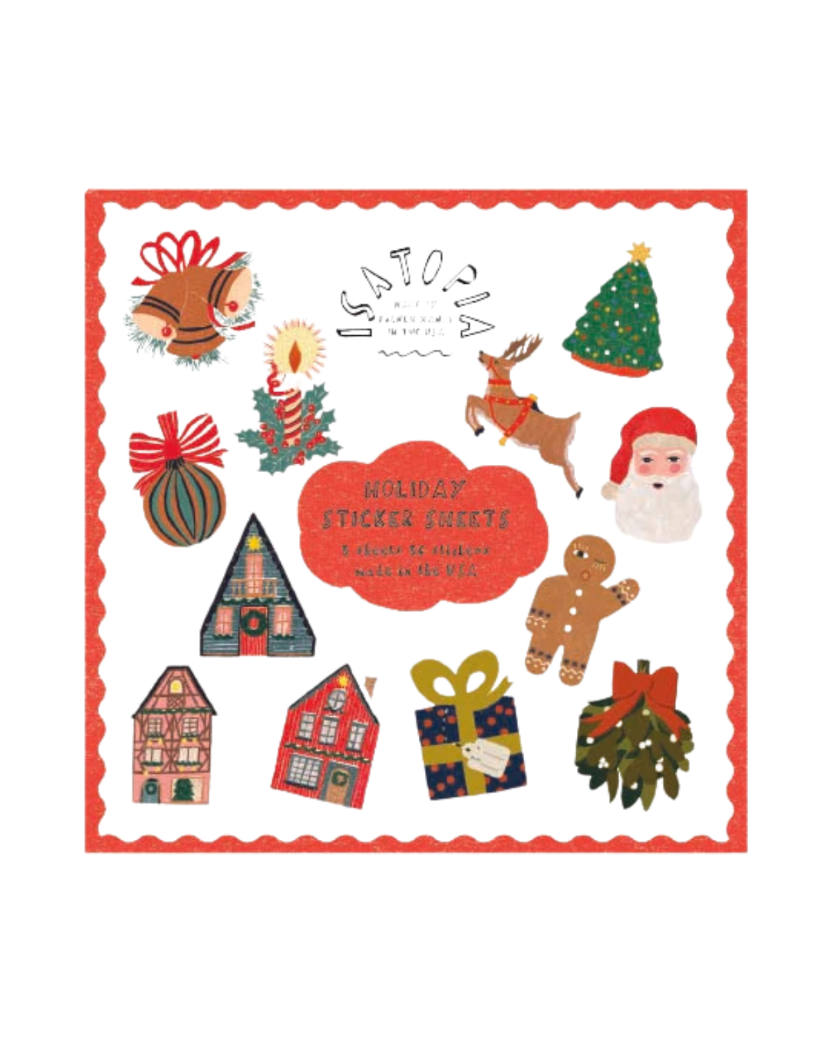 Holiday Sticker Sheets