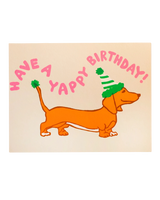 Have a Yappy Birthday Card