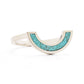 Rainbow Ring - Number 8 Turquoise, Sterling Silver