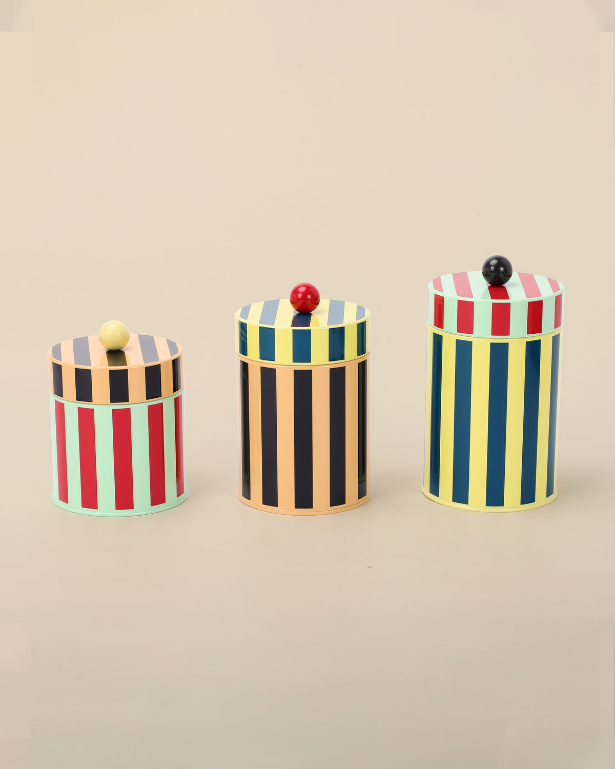 Striped Canisters