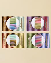 Duo Stripe Placemats - Multi