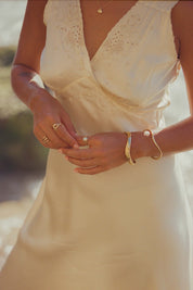 Pearlita Signet Ring