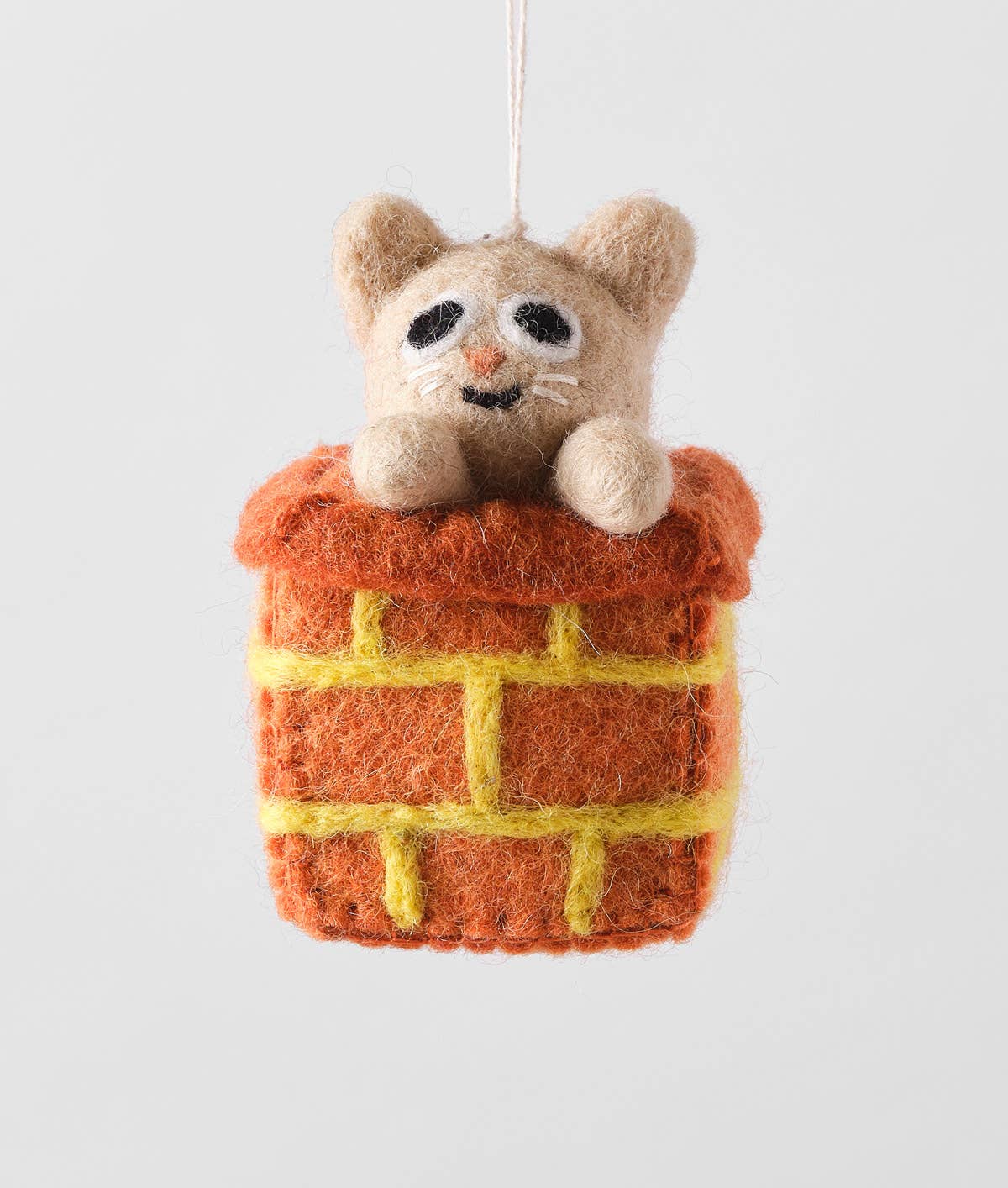Cat Felt Ornament