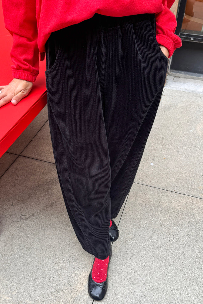 Soft Corduroy Arc Pants