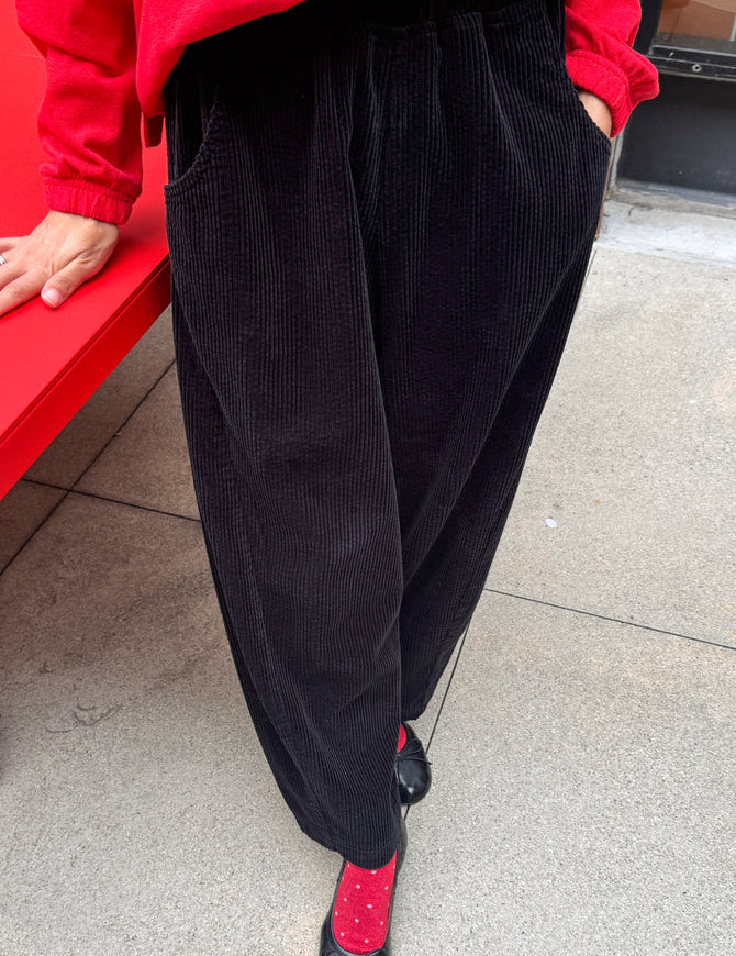 Soft Corduroy Arc Pants