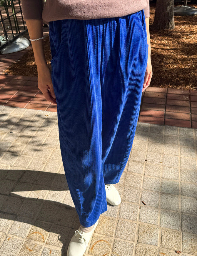 Soft Corduroy Arc Pants
