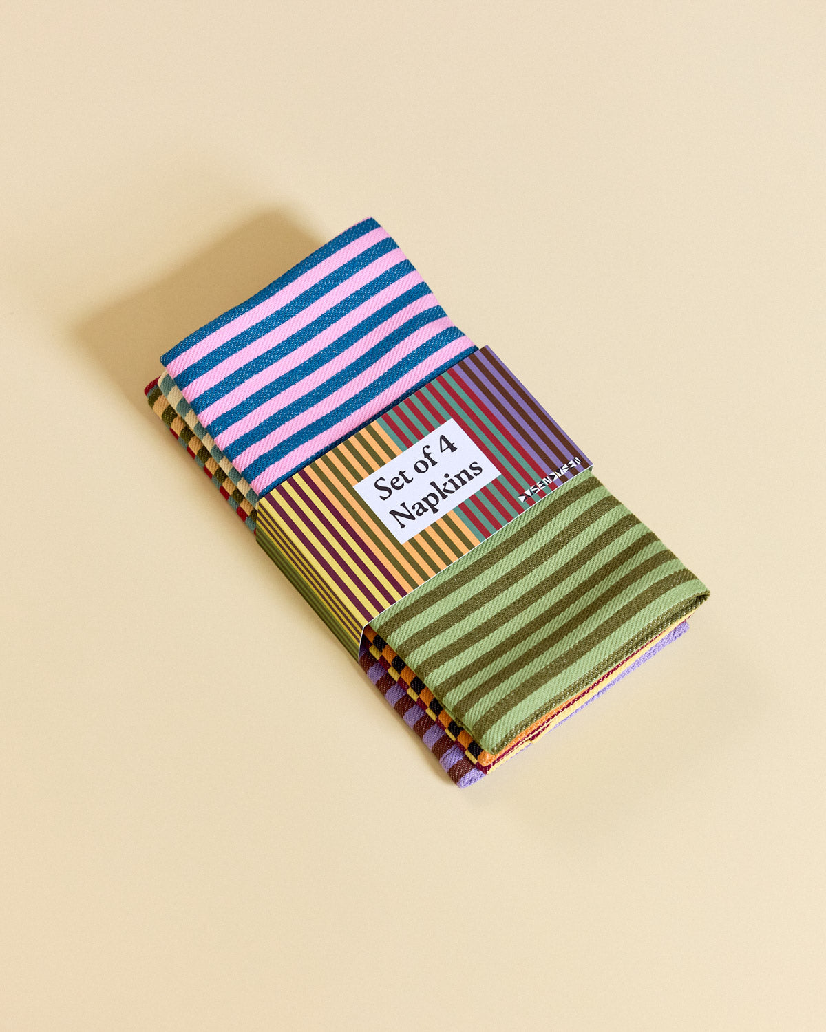 Duo Stripe Napkins - Multi