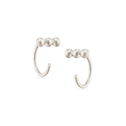 Troika Hug Studs - Sterling Silver