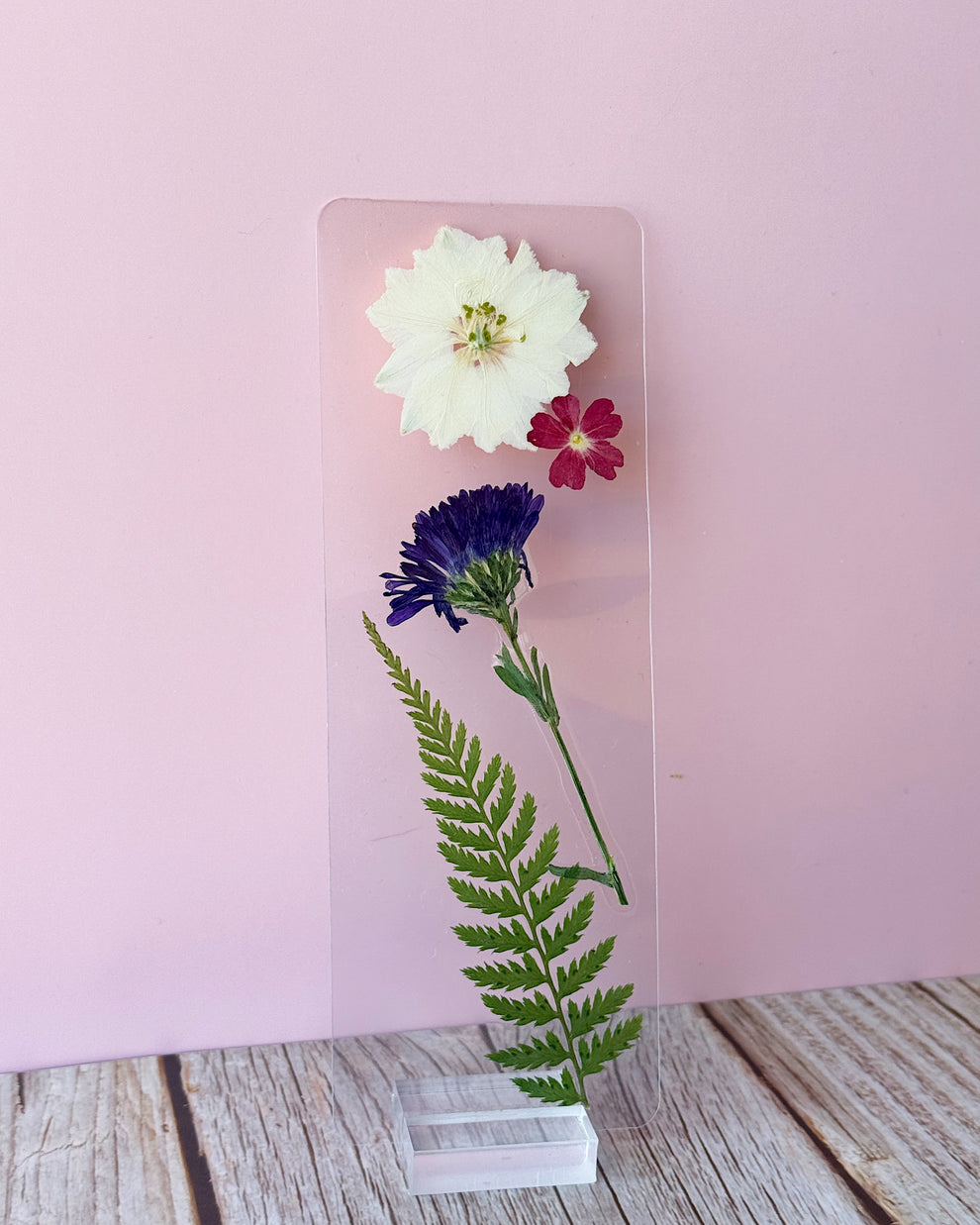 Pressed Flower Bookmark