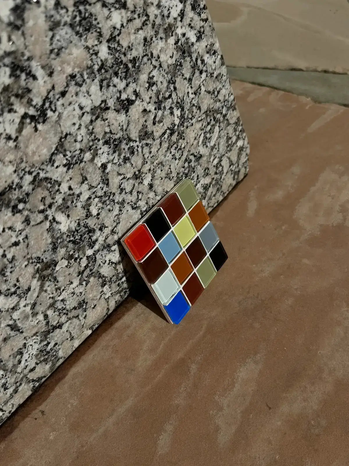 Glass Tile Coasters