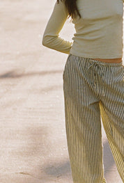 Laundered Stripe Pant