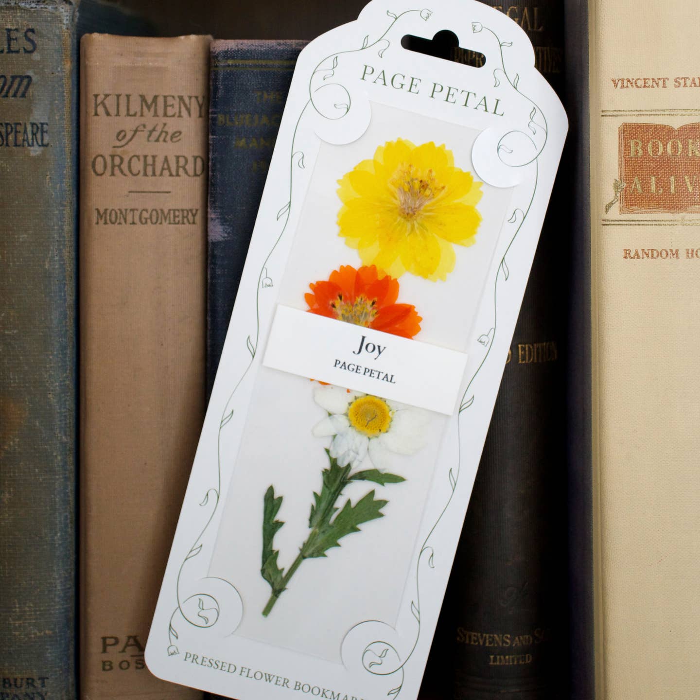 Pressed Flower Bookmark