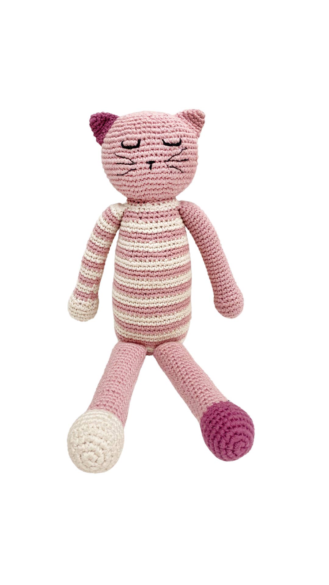 Sleeping Kitten Plush Toy