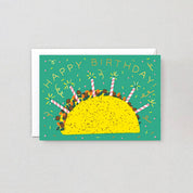 Happy Birthday Taco Card