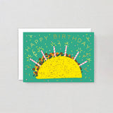 Happy Birthday Taco Card