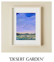 "Desert Garden" Art Print