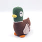 Plush Mallard Duck Rattle